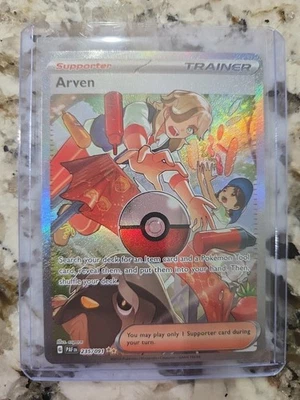 Arven 235/091 SV: Paldean Fates Holo - Image 1 of 2