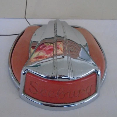 Музыкальный автомат Seeburg Symphonola 146 мусорный бак хромированная и пластиковая купольная отделка - Изображение 1 из 4