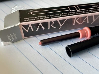 NIB New Mary Kay Twist Up Lip Liner Coral #085798 Full Size  - Image 1 of 2