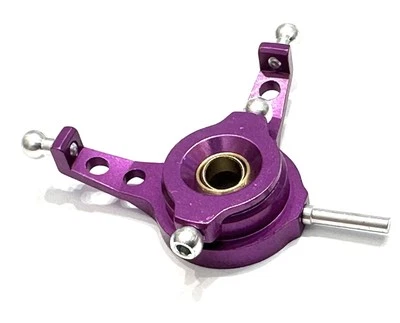 Aluminium Hubschrauber Taumelscheibe aus Metall für z.B. Lama 2. (2072-TS2) - Bild 1 von 4