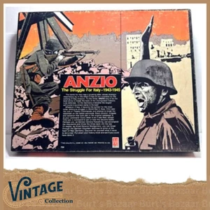 Avalon Hill Anzio: La Lotta per l'Italia 1943-1945 Guerra Gioco da Tavolo 1978 Gratis P&P - Foto 1 di 13