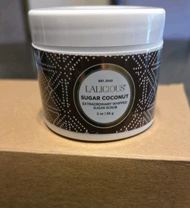 🥥 Exfoliante corporal batido extraordinario Lalicious azúcar coco 2 oz - Imagen 1 de 3