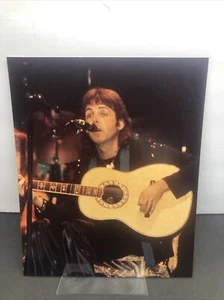 FOTO RARA DE 8x10 PAUL McCARTNEY 1984 ROCKTOGRAFÍA EN PAPEL KODAK - Imagen 1 de 5