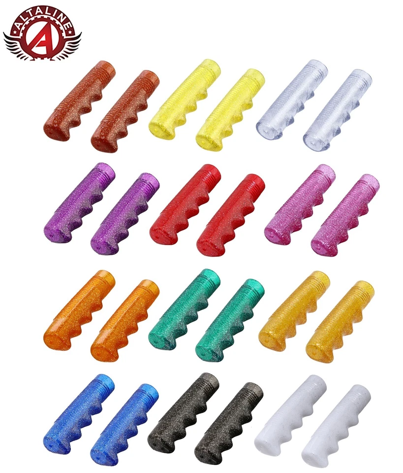 SPARKLE Bicycle Handlebar Grips Glitter Lowrider Classic Vintage Cruiser Bike. - Image 1 of 1