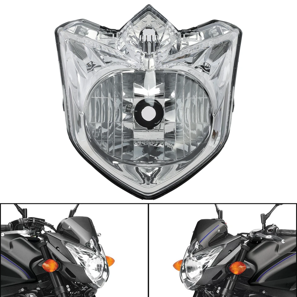Conjunto de faro delantero apto para Yamaha FZ8N FZ8-N 2010 2011 2012 2013 Foto 1 de 4