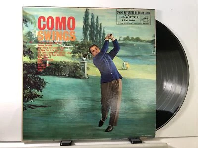 NICE NM Perry Como Swings LPM-2010 RCA Victor LP 12in Vinyl Record Album - Image 1 of 2