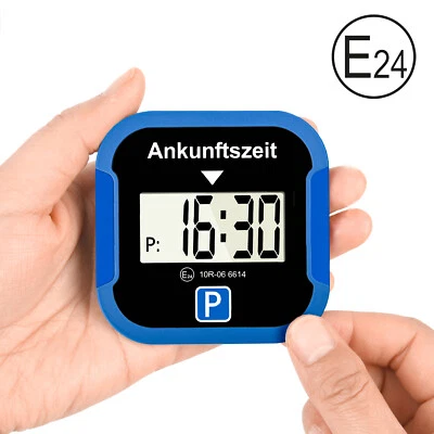 Elektronische Parkscheibe mit Zulassung Automatische Digitale Parkuhr fürs Auto - Bild 1 von 4