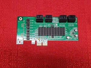 Syba Iocrest Marvell SI-PEX40071 8 Port SATA III PCIe Expansion Card - Picture 1 of 6
