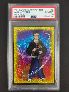 Harry Potter PSA 10 / Sticker Panini 2001 And The Philosopher's Stone #2 - Zdjęcie 1 z 2