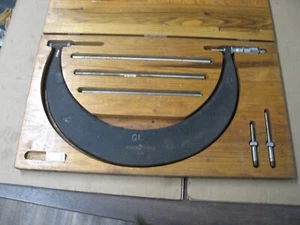 SET MICROMETRO SCHERR TUMICO 9-12" OD CON CALIBRAZIONE STDS A1106 - Foto 1 di 4