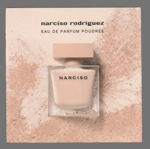 Carte parfumée  - advertising  card  -  Narciso Rodriguez recto verso N°2 - Picture 1 of 2