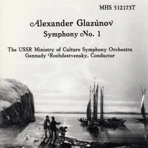 CD Gennady Rozhdestvensky - Glazunov Symphony No. 1 MHS Made in USA by PDO - Picture 1 of 2