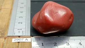 JASPE ROUGE pierre roulee naturelle - mineraux lithotherapie reiki collection - Picture 1 of 2