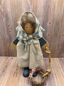 Lizzie High Puppe Ladies and Friends Holzpuppe skurril Volkskunst Vintage Deko - Bild 1 von 5