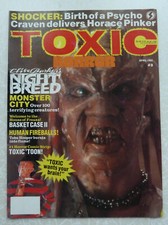 TOXIC HORROR #3 - Night Breed and Other Stories - April 1990 VF- 7.5