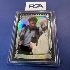 2015 Star Wars Masterwork Rainbow Foil Defining Moments Lando #'d 234/299 BONUS - Picture 1 of 2