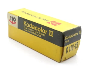 New Kodacolor II C 110-12 Exp 100 ASA Colour Print Film - Picture 1 of 2