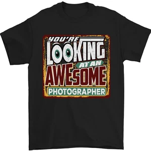 Youre Recherche At ein Genial Fotograf Herren 100% Baumwolle - Picture 1 of 102
