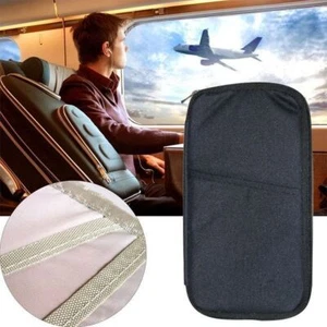 New Small Travel Wallet Purse ID Ticket Holder Passport Purse Money Organiser - Picture 1 of 7