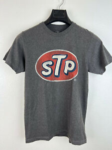 STP Vintage Logo T-shirt effet vieilli style Auto Racing Motor Shirt
