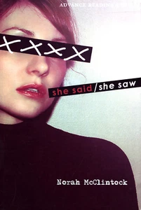 NORAH MCCLINTOCK SHE SAID SHE SAW 2011 ARC / UNCORRECTED PROOF FIRST EDITION - Picture 1 of 1