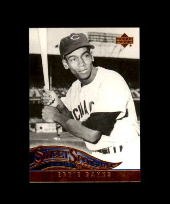 2005 Sweet Spot Classic Baseball Card #29 Ernie Banks CHICAGO CUBS - Image 1 of 2