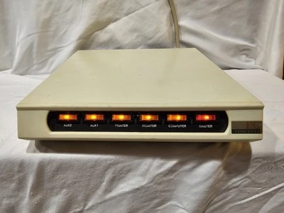 VTG PC Concepts Power Controller 5 Switch Transient Surge Suppression PC-006 - Image 1 of 4