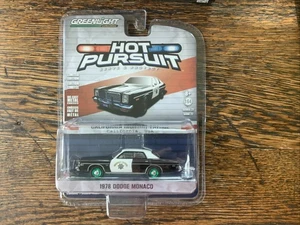 Greenlight Hot Pursuit California Highway Patrol 1978 Dodge Monaco GREEN MACHINE - Picture 1 of 2