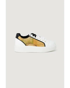 Alviero Martini Prima Classe Geo Classic LowTop Sneakers Women White - Picture 1 of 4