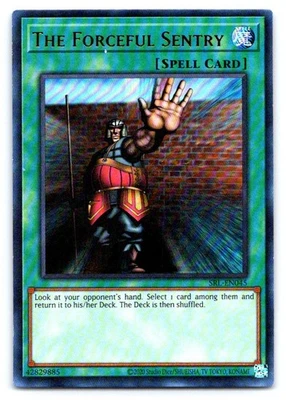 Yugioh The Forceful Sentry Ultra Rare Spell Ruler (25th Anniversary Edition) SRL - Image 1 of 2