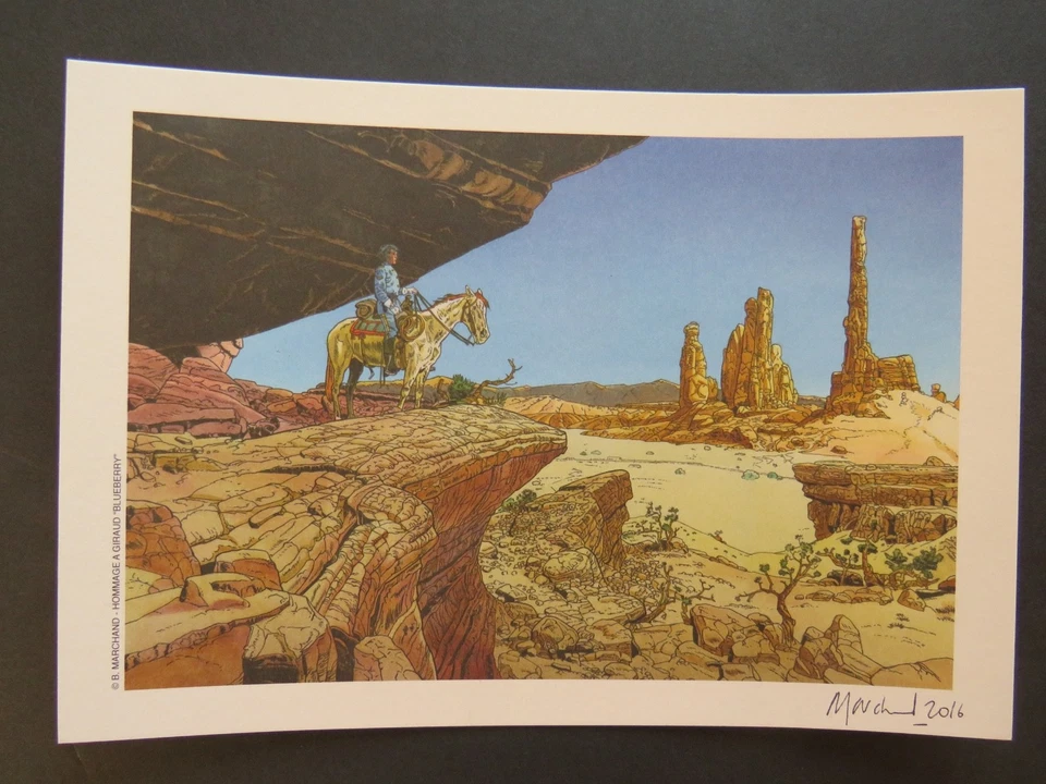 Blueberry Druck Marchand (little Nemo) 2016 signiert - Bild 1 von 1