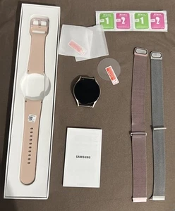 Samsung Galaxy Watch 4 40mm Pink Gold SM-R865F 4G LTE GPS - Zdjęcie 1 z 15