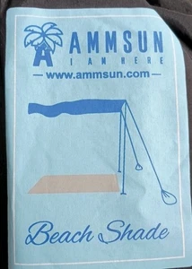 AMMSUN Strand Schatten Strand Baldachin Fliege bietet Schatten windgetrieben - Bild 1 von 4