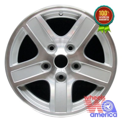 Wheel Rim Dodge Durango 17 2004-2009 5JF60PAKAC 52013709AD OEM Machined OE 2212 - Image 1 of 4
