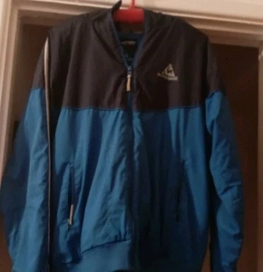 Let Coq Sportif Men's Jacket Size Medium Two Tone Blue - Picture 1 of 4