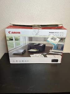Impresora de inyección de tinta inalámbrica todo en uno Canon PIXMA TR4720 negra con caja - Imagen 1 de 4