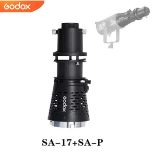 US Godox SA-17 Adapter With SA-P Projector For Bowens LED Light SL-60W SL200 S60 - Picture 1 of 12