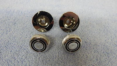 1968 1969 FORD FAIRLANE TORINO RANCHERO COBRA FACTORY RADIO KNOBS SET OF 4x NEW - Image 1 of 4