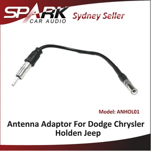 SP Antenna Adapter Radio Lead Male Din Plug For Jeep Cherokee Wrangler 2001-2007 - Picture 1 of 1
