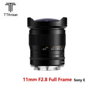 TTArtisan 11mm F2.8 Ultra-Wide Fisheye Camera Lens Manual Focus for Sony-E Mount - Bild 1 von 12