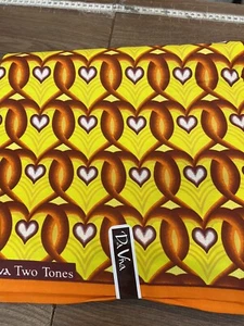 Tela de vestir de 6 yardas con estampado de cera africana/artesanía/falda polietileno algodón - Imagen 1 de 3