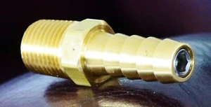 Aceite de motor de derivación restrictiva de 0,9 mm 0,0354"" 3/8"" ID HB X 3/8"" M NPT - Imagen 1 de 7