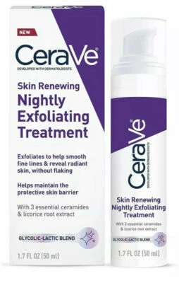 CeraVe Skin Renewing Nightly Exfoliating Treatment (1.7 oz / 50ml) - Image 1 of 2