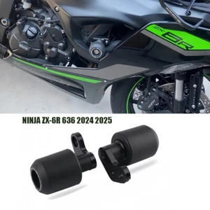 ZX6R Frame Slider Crash Protector For KAWASAKI NINJA ZX-6R 636 2024 2025 - Picture 1 of 13