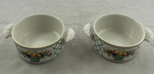 Villeroy & Boch Basket Cream Soup Bowl Set of 2 - Picture 1 of 7