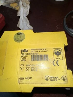Relé de un solo canal Pils Ponzu X124vac DC 3n/o 1n/ Foto 1 de 2