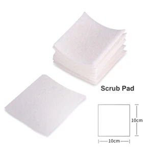 10Pcs Scrub Pads 10cm ,Squeegee Felt for Car Wrapping Window Tint Clean White - Picture 1 of 3