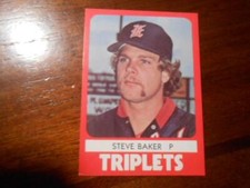1980 EVANSVILLE TRIPLETS TCMA Minor League Team Set Single Cards YOU PICK OBO