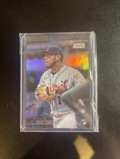 2021 Topps Stadium Club #238 Isaac Paredes Rookie Rainbow Foil /25 Tigers/Rays
