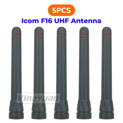 5PC UHF Antenna For Icom FA-SC73US IC-F4032 IC-F21 IC-F3GT IC-F40GD IC-F43GS F16 - Image 1 of 4